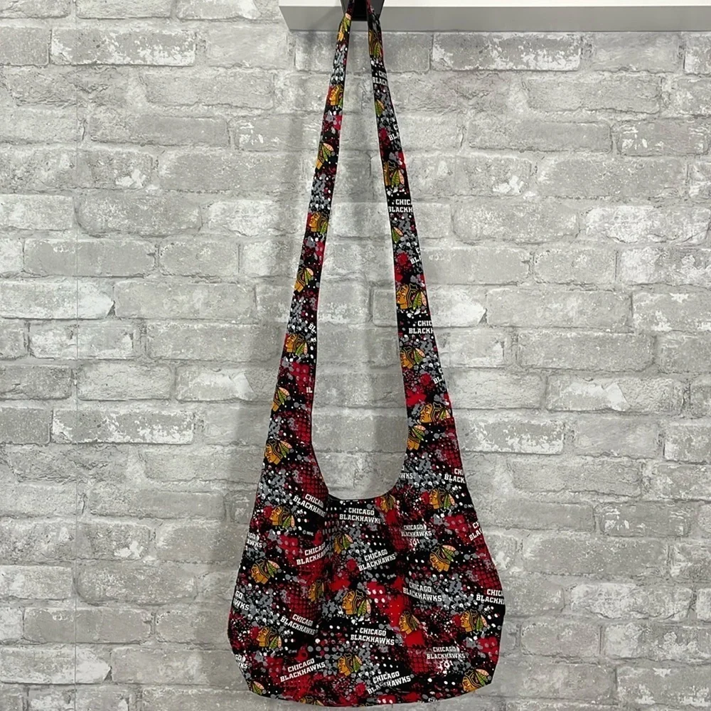 Handcrafted Chicago Blackhawks Purse